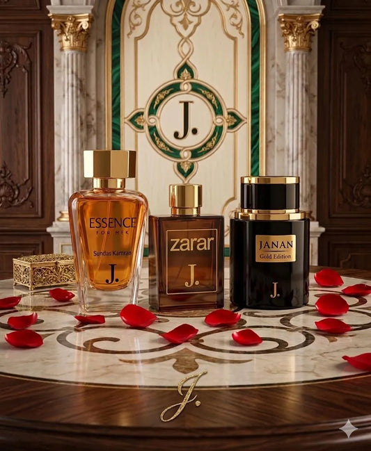 Unisex Long-Lasting Bergamot Perfume Set of 3 | Premium Luxury Fragrance Collection