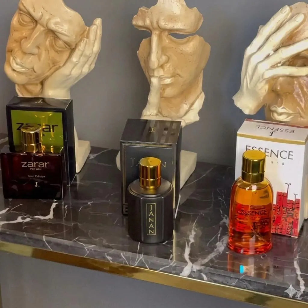 Unisex Long-Lasting Bergamot Perfume Set of 3 | Premium Luxury Fragrance Collection