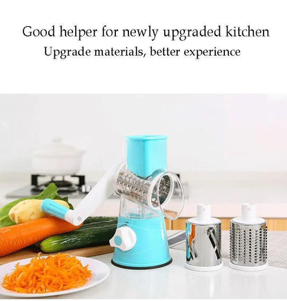 Premium Green Vegetable Cutter | Multi-Functional ABS Plastic Kitchen Chopper & Slicer