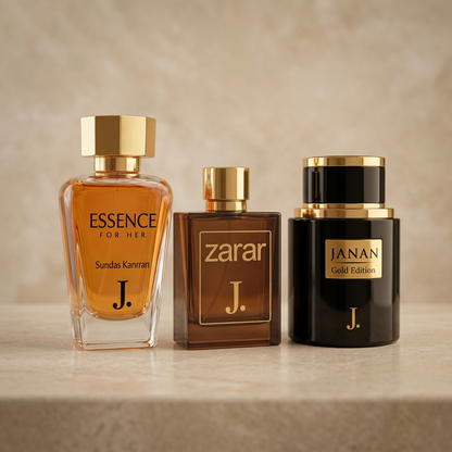 Unisex Long-Lasting Bergamot Perfume Set of 3 | Premium Luxury Fragrance Collection